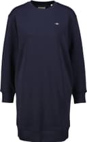 Gant Shield Jogging Dress With Crew Neck - Evening Blue