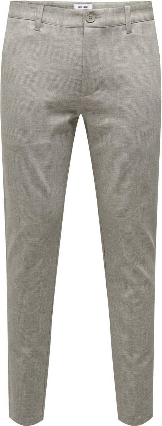 Only & Sons Mark Slim Fit Trousers - Grey/Chinchilla