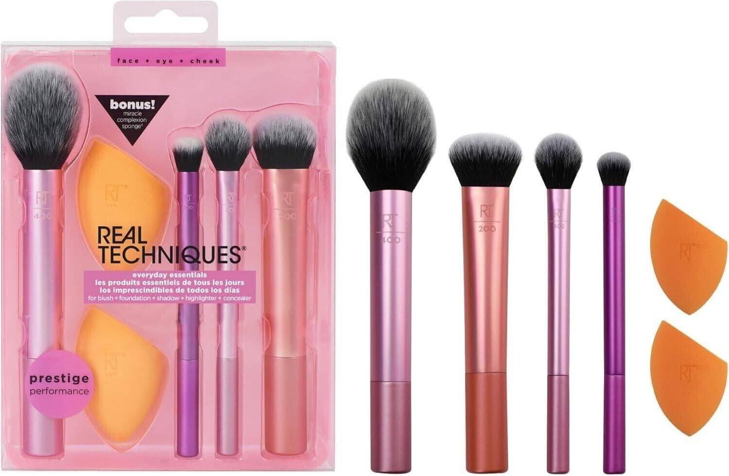 Real Techniques Everyday Essentials Plus Pack