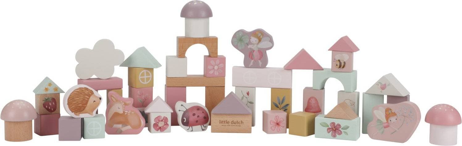 Little Dutch Fairy Garden Pink Byggeklodser Træ