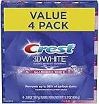 Crest 3D White Luxe Toothpaste 100 ml 4-pack