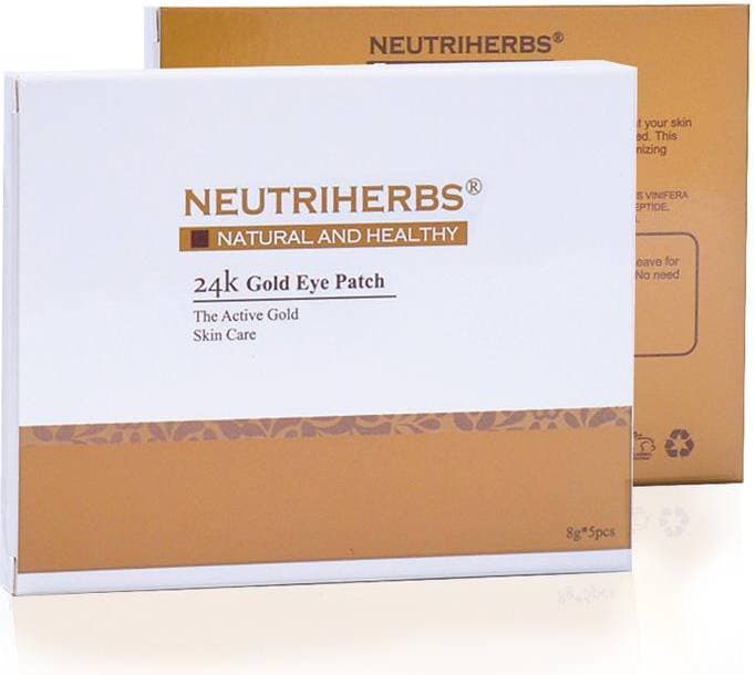 NeutriHerbs 24K Gold Collagen Eye Patch 5 Pack