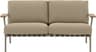 Muuto Settle 2-Sits Ribbed Weave 5 Taupe Soffa 2-sits