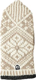 Hestra Nordic Wool Mitt - Beige/Offwhite