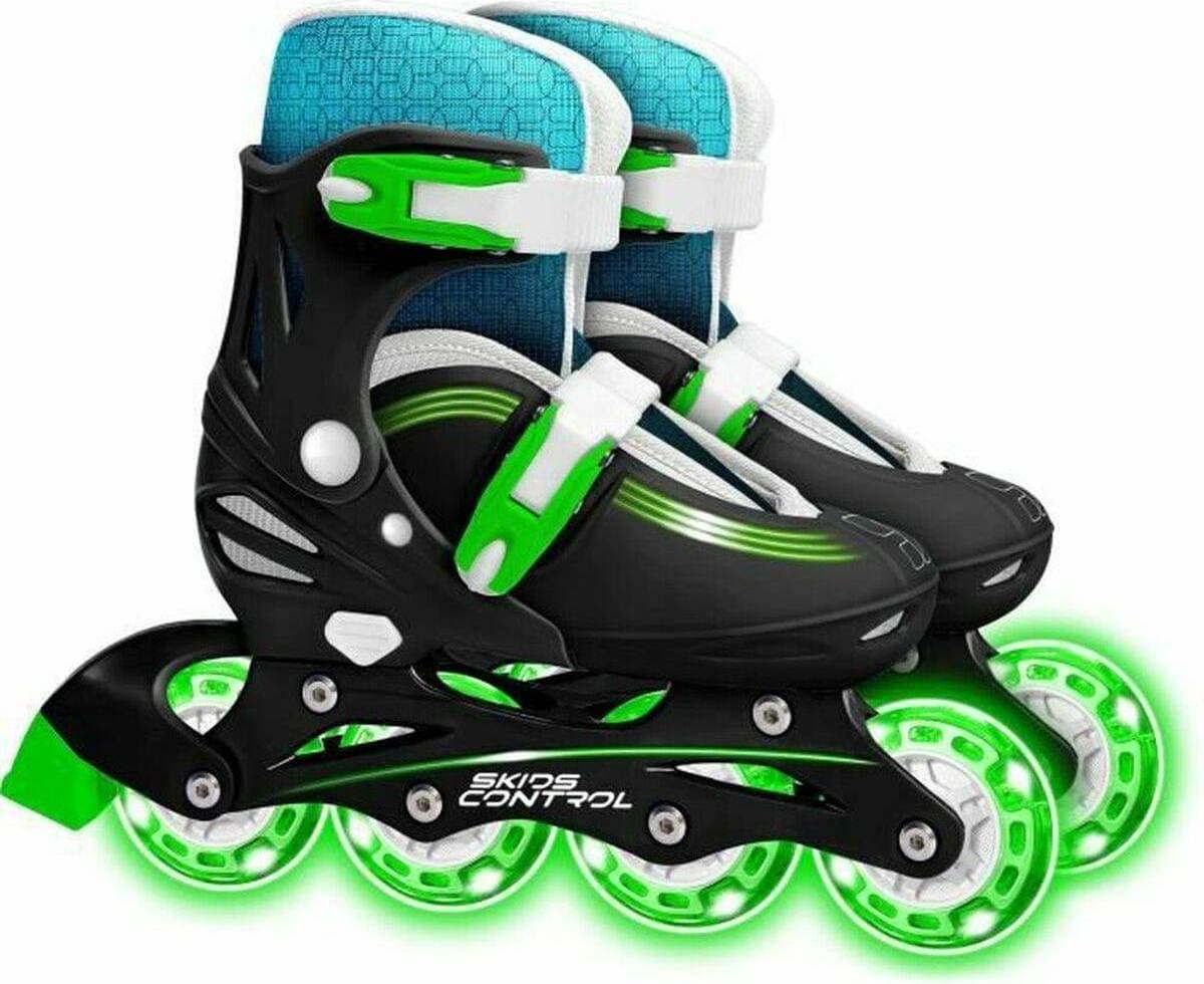 Liniex Skids Control Hardboot Skates Black/Blue/Green
