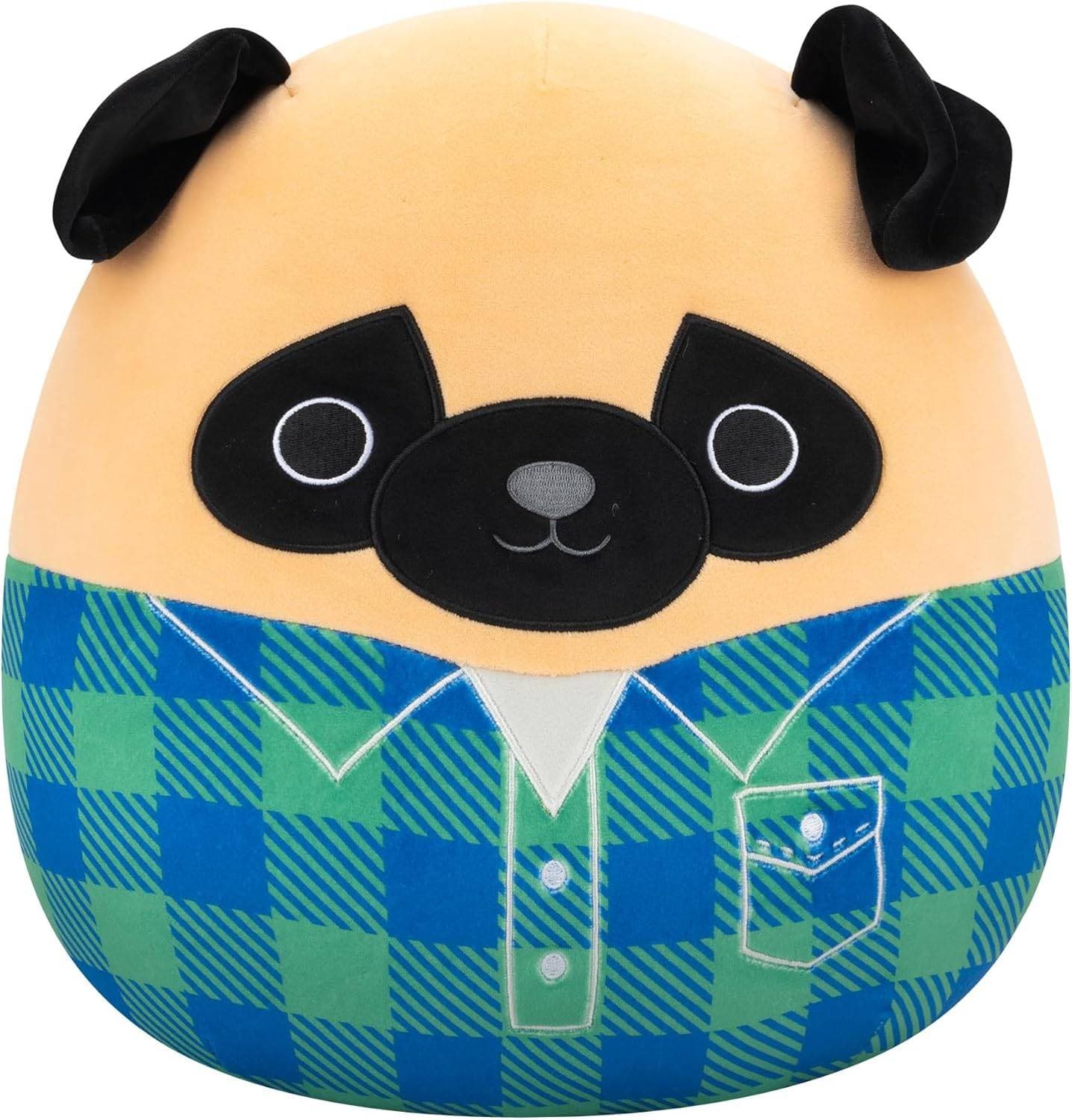 Squishmallows Original Prince the Brown Pug 30cm