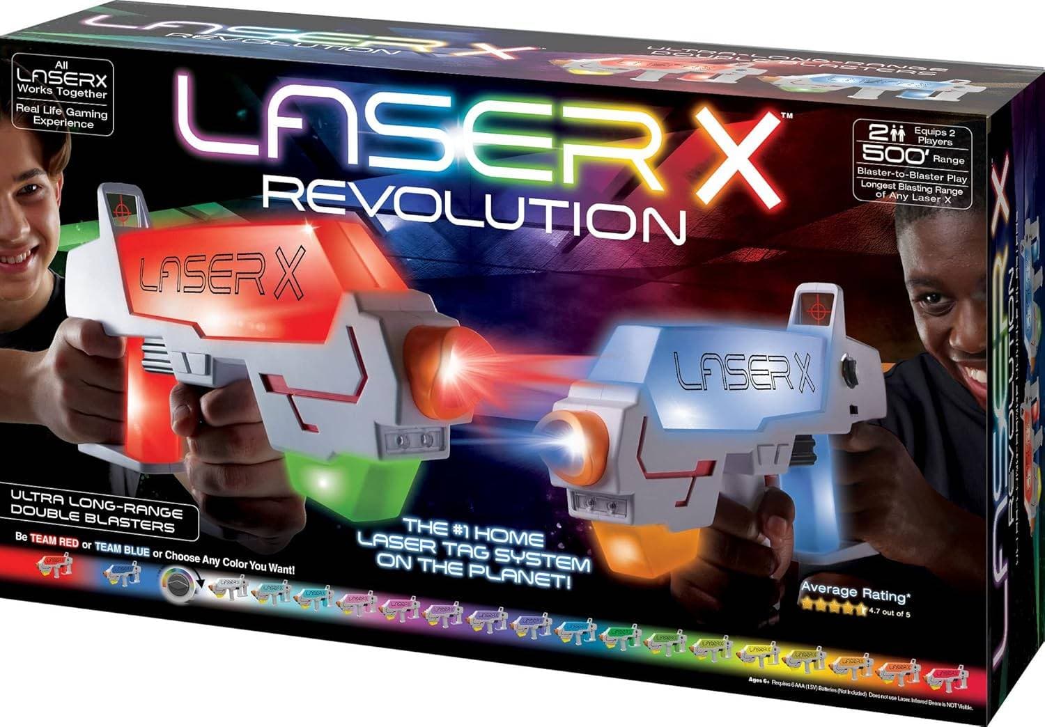 Laser X Revolution Ultra Long Range Double Blasters