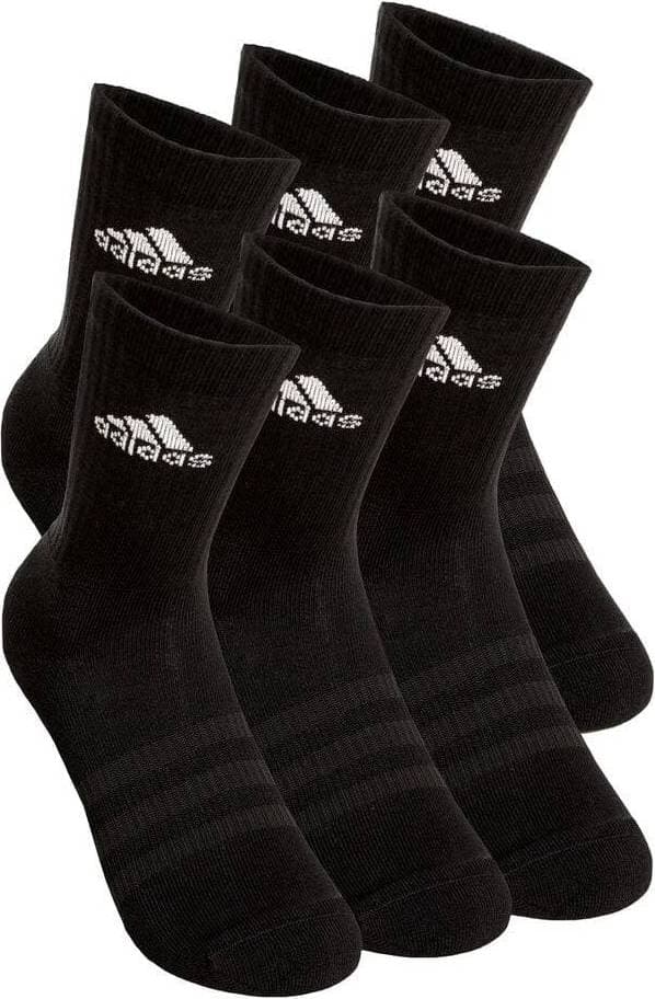 adidas Sportswear Cushioned Crew Socks 6-pack - Black