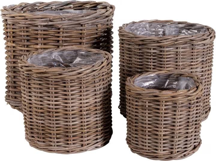 House Nordic Bogor Cube Brown Korg 40cm 4st
