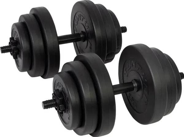 Tunturi Vinyl Dumbbell Set 28kg