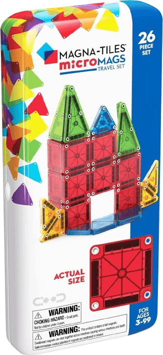 Magna-Tiles Micromags Travel Set 26pcs
