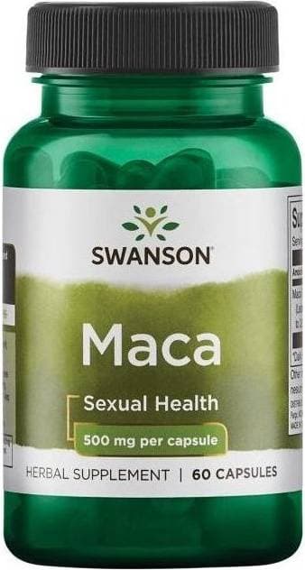 Swanson Maca Extract 500mg 60 st