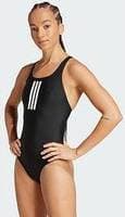 adidas 3-Stripes V-Back Baddräkt - Black/White