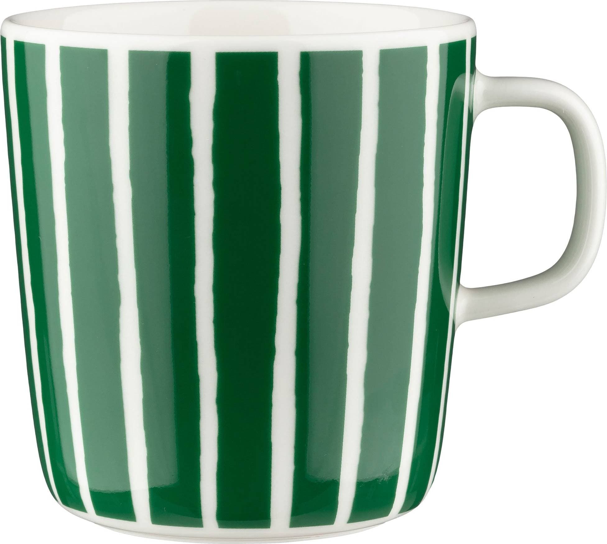 Marimekko Piccolo Mugg 40 cl Grön Vit Mugg 40cl