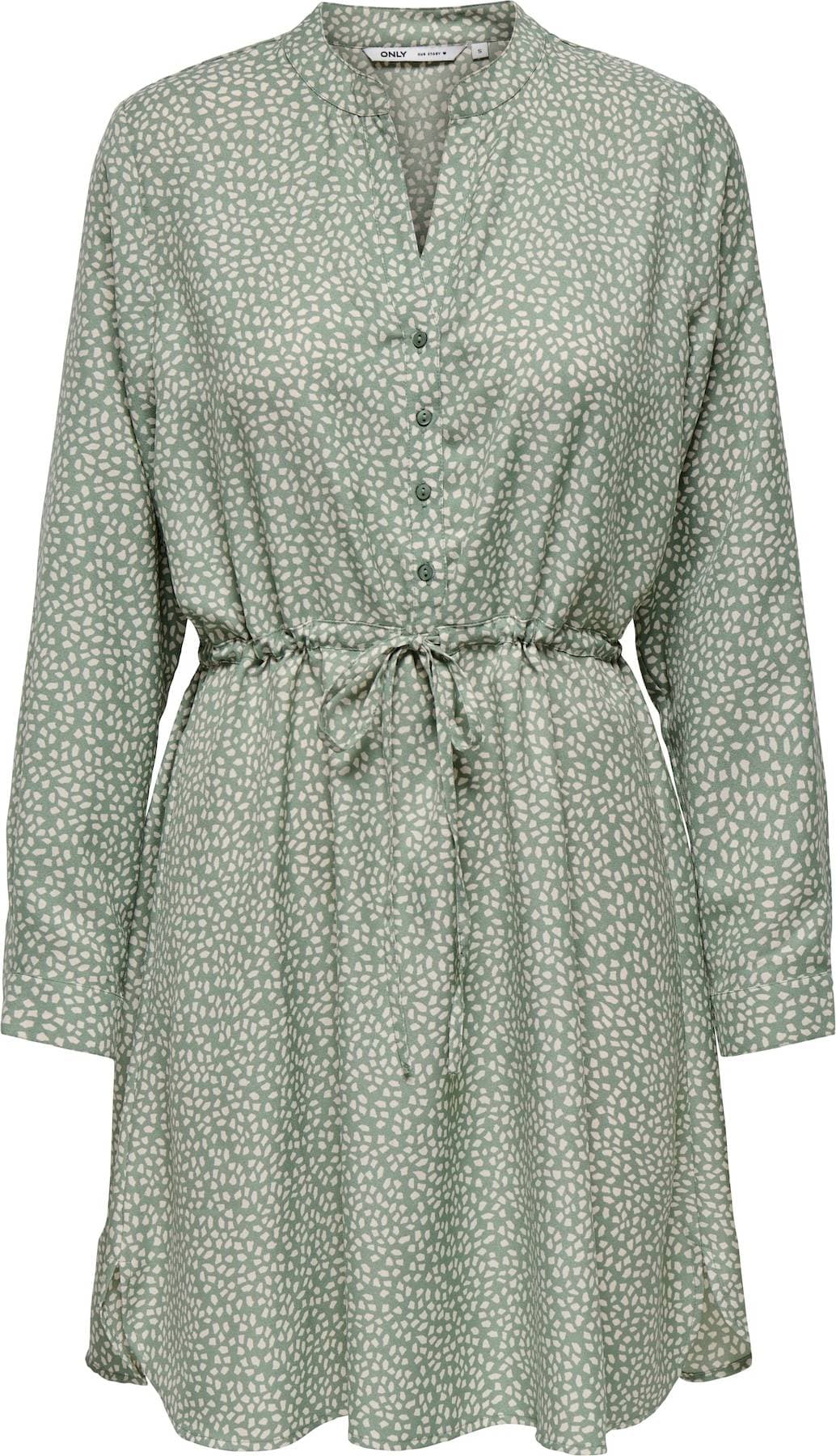 Only Cory Tunic Top - Green/Lily Pad