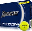 Srixon Q-Star Tour Gula golfbollar 12-pack