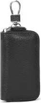 INF Nyckelfodral Läder Säker Och Snygg - Svart