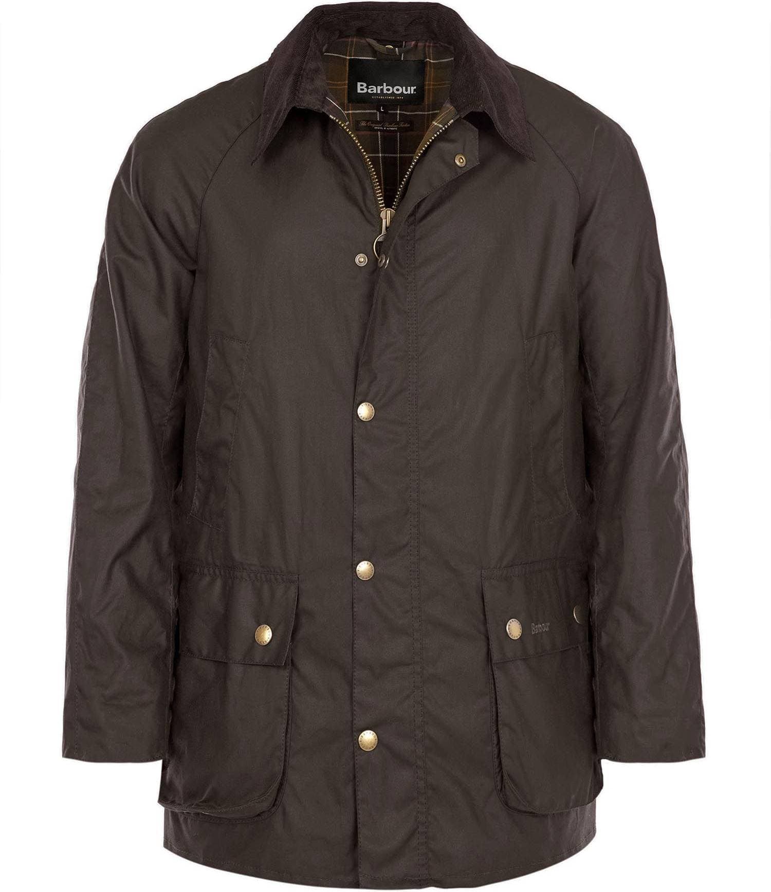 Barbour Ashby Wax Jacket - Olive