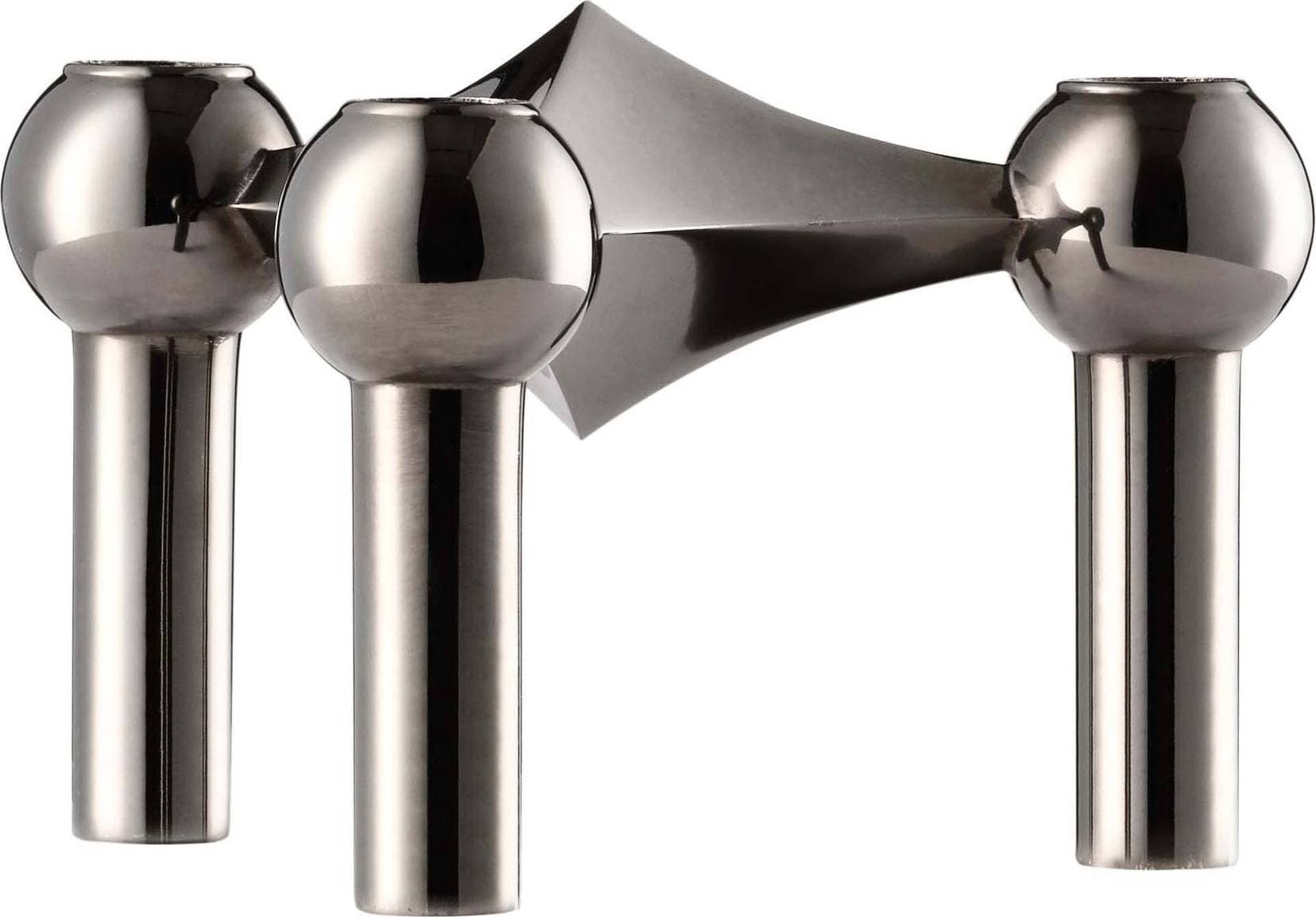 STOFF Nagel Black/Chrome Värmeljuslykta 6.9cm