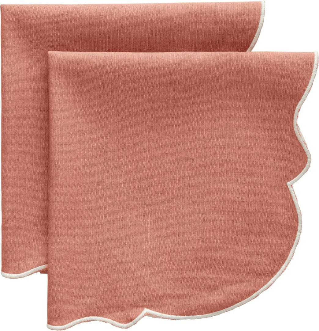 Decotique Gia Bordstablett Rosa, Vit (45x45cm)