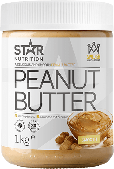 Star Nutrition Peanøttsmør 1000g 1pack