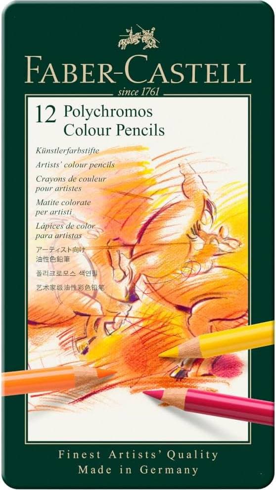 Faber-Castell Färgpennor Polychromos 12 Set