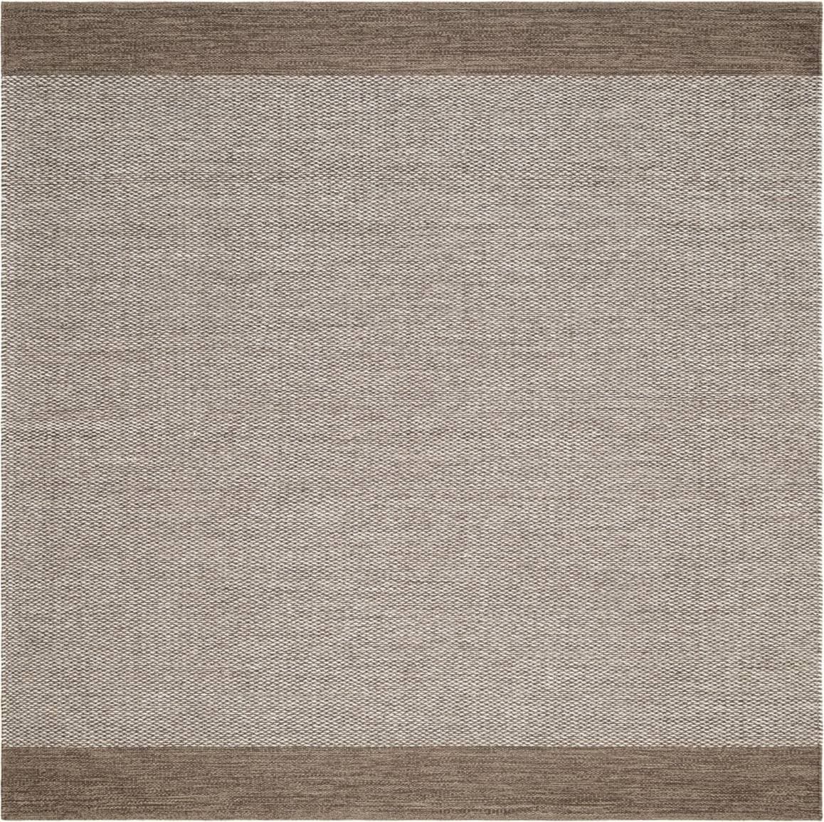 KM Home Alva Bomullsmatta 300 x 300 cm Beige Beige cm