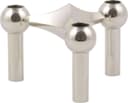 STOFF Nagel Silver Ljusstake 10.2cm