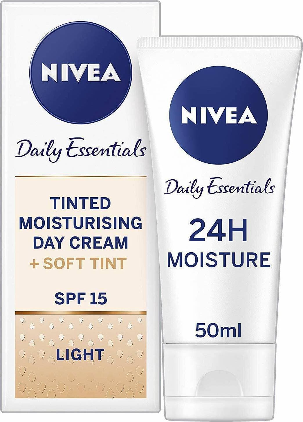 Nivea 24H Moisture Tinted Day Cream SPF15 50ml