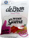 De Bron Sugar Free Wine Gums 100g 1pack