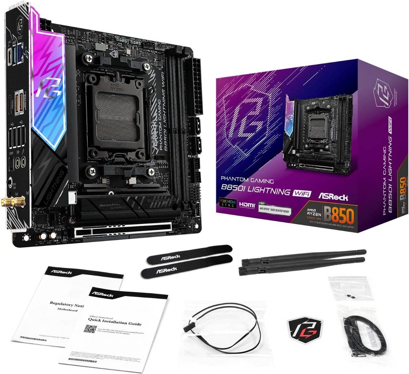 Asrock Phantom Gaming B850I Lightning WiFi