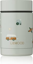 Liewood Termisk Behållare Nadja Fordon Dove Blue Mix