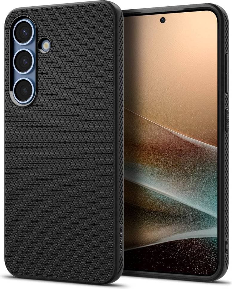 Spigen Galaxy S25 Liquid Air Matte Svart