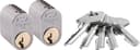 Assa Abloy 1301 2-pack Chrome