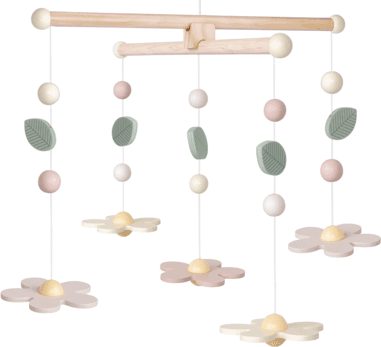 Jabadabado Trämobil Blomma