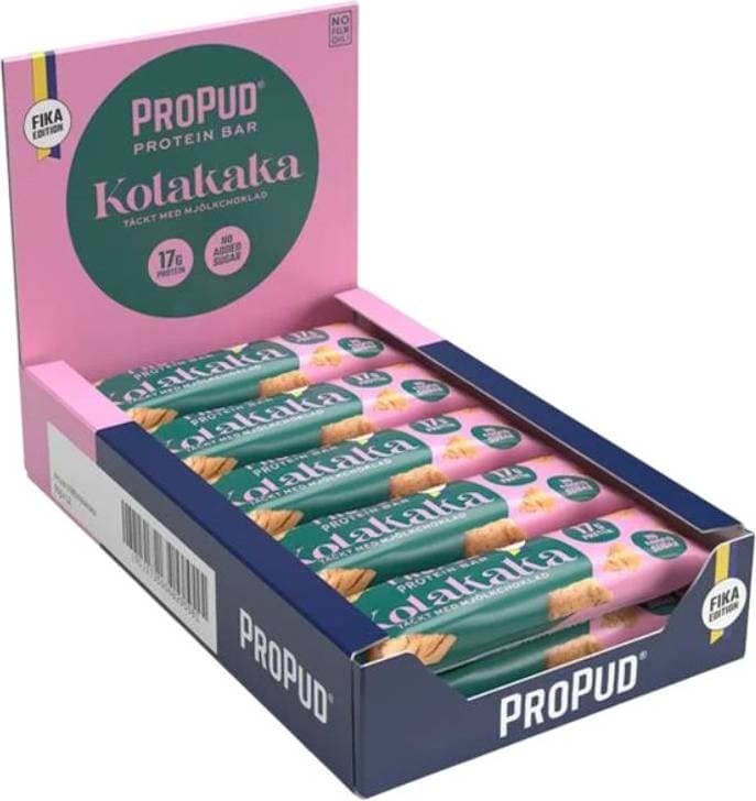 NJIE ProPud Proteinbar Kolakaka 55g 12 st