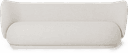 ferm LIVING Rico Bouclé Off White Soffa 210cm 3-sits