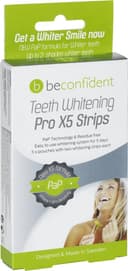 BeconfiDent Tandblekning Pro X5 Strips 2 x 5 st
