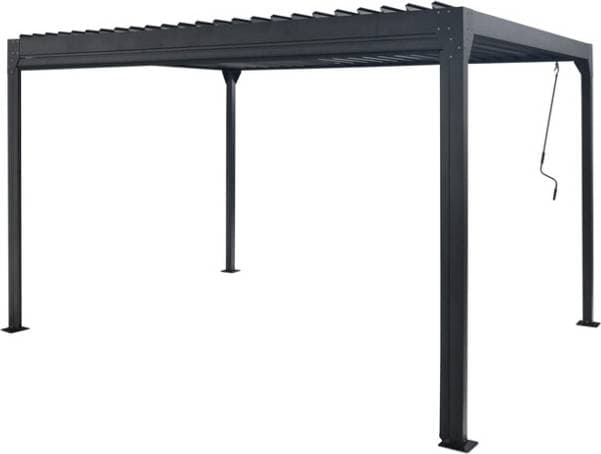 Sunfun Pergola Alfaro 3X4M Svart 4x3 m