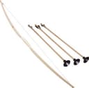 BestSaller Træ bue ''Natur'' 116 cm med 3 pile