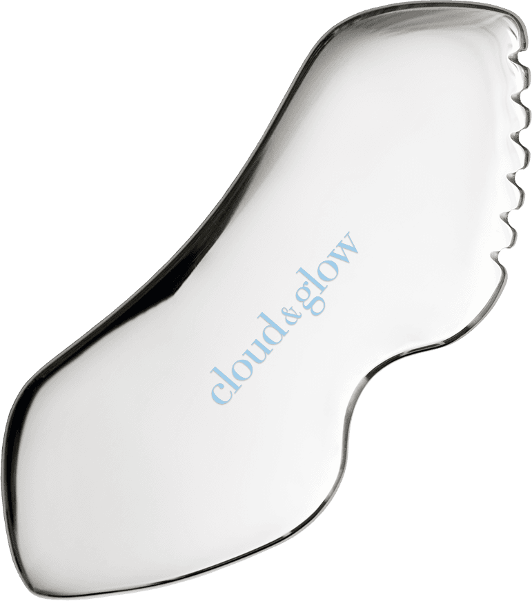 Clay And Glow Cloud & Gua Sha Stainless Steel 1 pcs