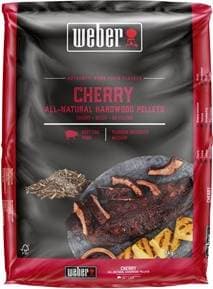 Weber Träpellets Körsbär 8kg Värmepellet