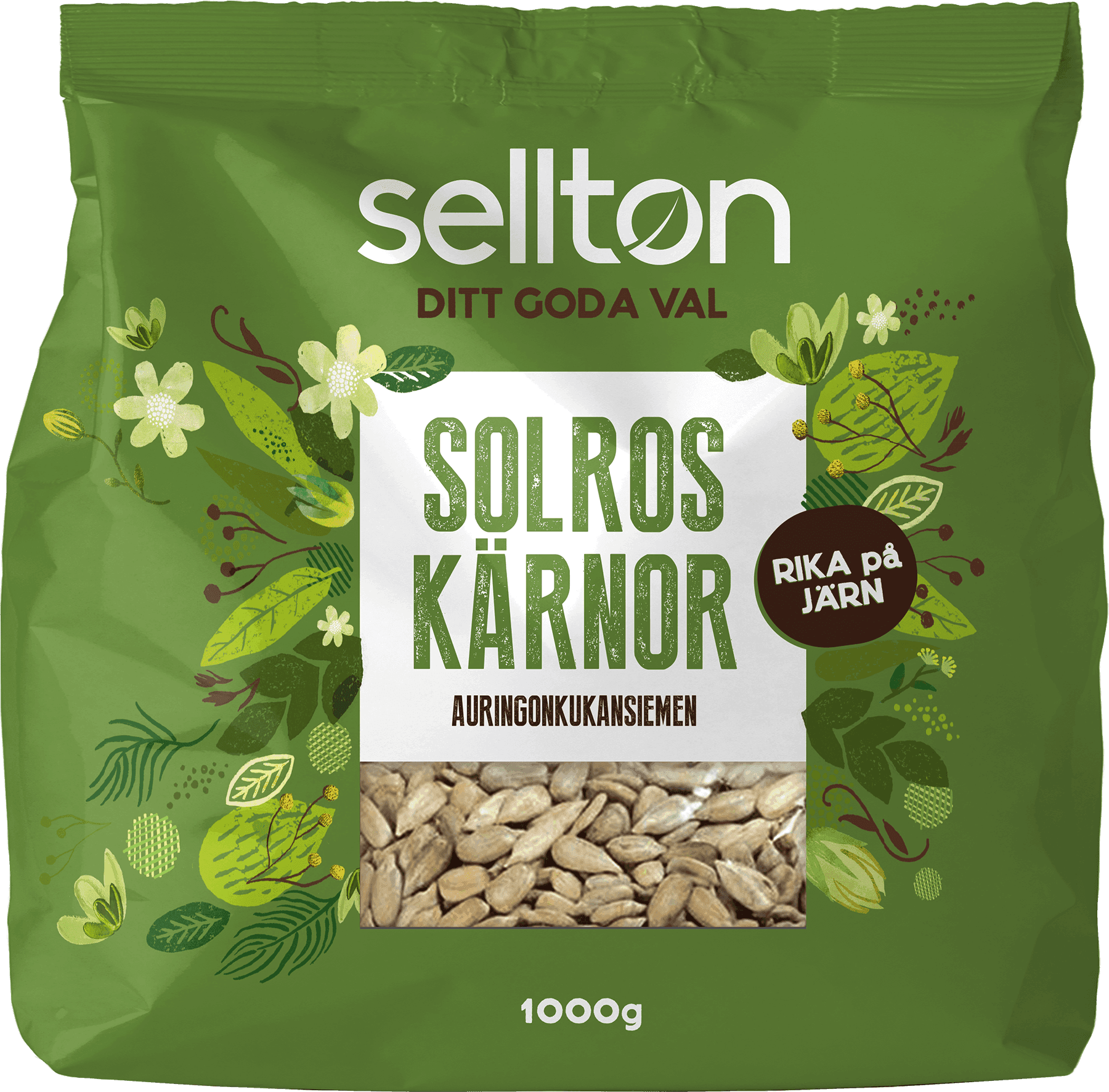 Sellton Sunflower Seeds 1000g 1pack