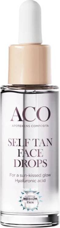 ACO Self Tan Face Drops 30 ml 30ml
