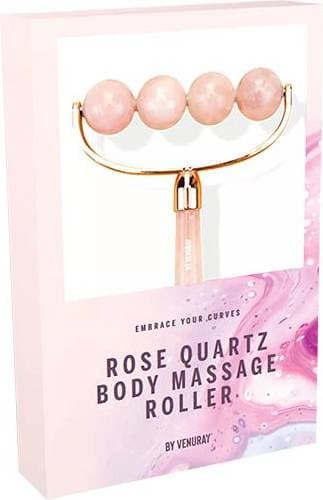 Venuray Rose Quarts Body Massage Roller
