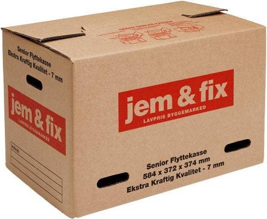 Jem & Fix Flyttlåda Senior 7 mm 584 x 372 x 374 mm