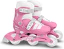 Stamp 2-in-1 Adjustable Inline Skates - Pink