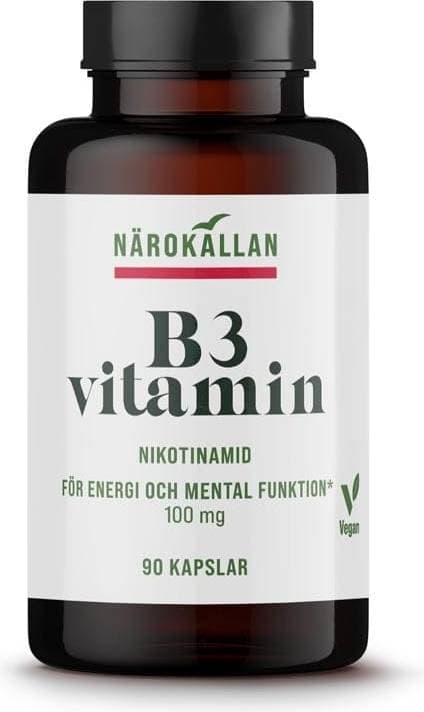 Närokällan B3 Vitamin 100mg 90 st