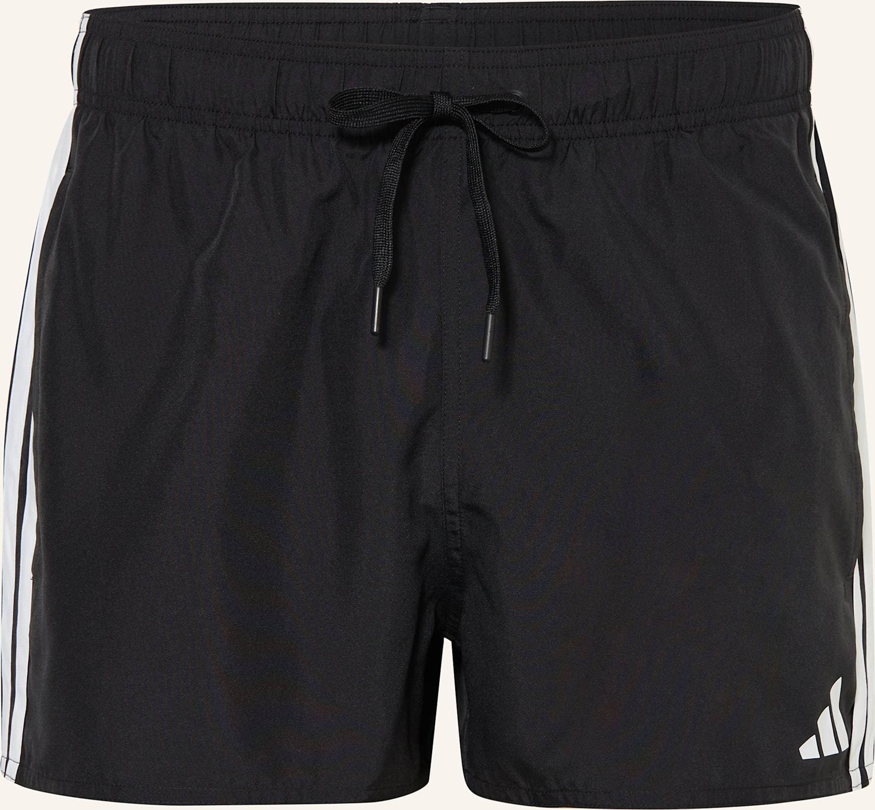 adidas 3-Stripes 3-Inch Badshorts - Black/White