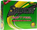Srixon Soft Feel Golfbollar 1st Dussin Gul